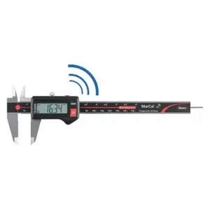 MAHR 4103400 4-Way Digital Caliper, 0-6 Inch/0 to 150 mm Range, IP67 | CT2BGK 45PG41