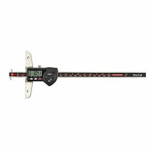 MAHR 4126523 Blade-Style Digital Depth Gauge, 0-8 Inch/0 mm to 200 mm Range, IP67 | CT2BHR 446F23