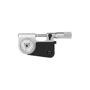 MAHR 4150901 Dial Indicating Outside Micrometer, Inch, 1 Inch To 2 Inch Range, +/-0.00008 Inch Accuracy | CT2BJK 446F14