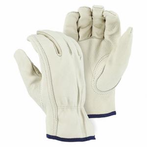 MAJESTIC GLOVE 2510/14 Leather Gloves, Keystone Thumb, 2510/14, 12 PK | CT2TQL 62JA13