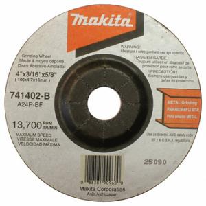 MAKITA 741402-B-25 Grinding Wheel Bulk, 25 Pack | CT2CNA 24Y454