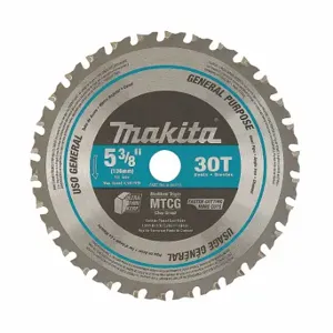 MAKITA A-95037 Circular Saw Blade, 5 3/8 Inch Blade Dia, 30 Teeth | CT2CBY 4NNN9