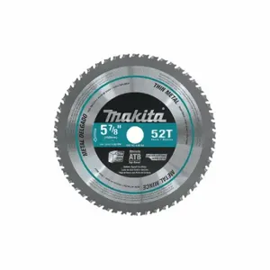 MAKITA A-96104 Circular Saw Blade, 5 7/8 Inch Blade Dia, 52 Teeth, 0.055 Inch Cut Width | CT2CCD 120Z47