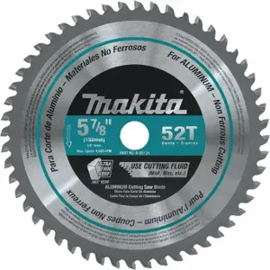 MAKITA A-96126 Circular Saw Blade, 5 7/8 Inch Blade Dia, 52 Teeth, 0.063 Inch Cut Width | CT2CBZ 120Z46