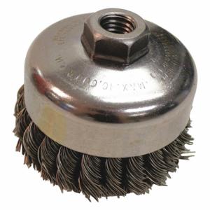 MAKITA A-98463 Cup Brush, 4 Inch Brush Dia, 5/8 Inch -11 Arbor Hole Size, No Shank Abrasive Shank Size | CT2CMJ 55FC85