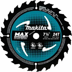 MAKITA B-61656 Carbide-Tipped Circular Saw Blade, 7-1/4 Inch | CT2CBU 210CW4