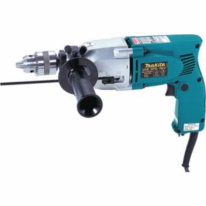MAKITA HP2010N Hammer Drill Kit, 3/4 Inch Chuck, 6 A Current, 120 VAC, 13 3/4 Inch Tool Length | CT2CLB 14F125