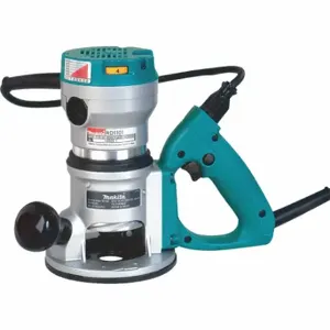 MAKITA RD1101 Router, Mid-Size, Fixed Base, 2.25 Hp, Variable Speed, 24000 Rpm, 1/4 Inch 1/2 Inch Collet | CT2DFQ 14F178