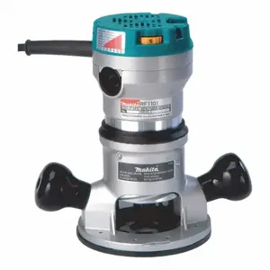 MAKITA RF1101 Router, Mid-Size, Plunge Base, 2.25 Hp, Variable Speed, 24000 Rpm | CT2DFR 14F179