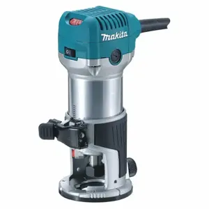 MAKITA RT0701C Router, Compact, Fixed Base, 1.25 Hp, Variable Speed, 30000 Rpm, 1/4 Inch Collet | CT2DFK 34G802