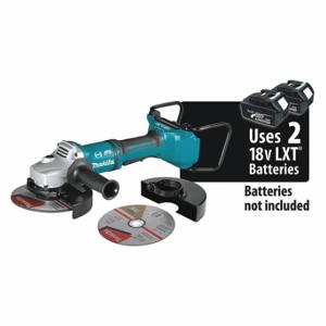 MAKITA XAG12Z1 Angle Grinder, 7 Inch Wheel Dia, Paddle, without Lock-On | CT2BTZ 453G24