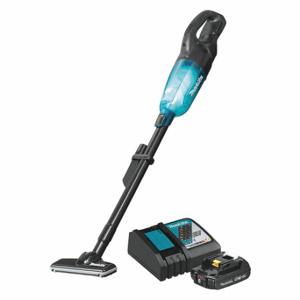 MAKITA XLC03R1BX4 Cordless Upright Vacuum, 8 Inch Cleaning Path Width, 2.7 Lb Wt, 70 Db Sound Level, Std | CT2DPD 55JK07