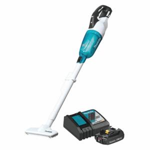MAKITA XLC03R1WX4 Cordless Upright Vacuum, 8 Inch Cleaning Path Width, 2.7 Lb Wt, 70 Db Sound Level, Std | CT2DPA 55JK08