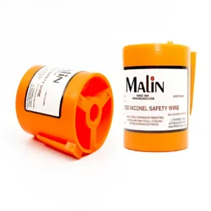 MALIN CO. MS9226-02 Lockwire, 0.020 Inch Diameter, 558 ft. Length, Oxidized Inconel | CM9EWM