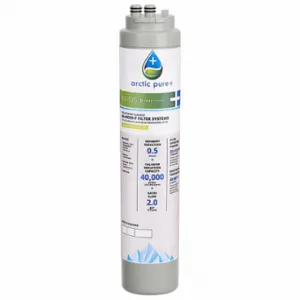 MANITOWOC K00495 Filter Cartridge, 0.5 micron, 2 GPM, 40000 gal, 14 5/8 Inch Overall Height | CT2ERJ 788EN4