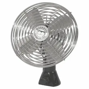 MARADYNE F-300012 Dc Fan, 6 1/2 Inch Blade Dia, 1 Speeds, 220/270 Cfm, 2.5, Chrome Plated Steel | CT2FLY 45NY34