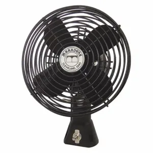 MARADYNE F-4670176 Dc Fan, 6 1/2 Inch Blade Dia, 2 Speeds, 220/270 Cfm, 2.7, Black Painted Steel | CT2FLQ 45NY36