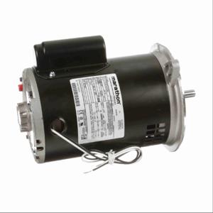 MARATHON MOTORS 048C34D2028 Oil Burner Motor, Capacitor-Start, 1/2 HP, 3450 RPM, 115/208-230V AC | AJ2KYU 454X90