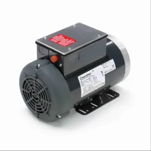 LEESON 056B17F5319 Pressure Washer Motor, Totally Enclosed Fan Cooled, Rigid Base, 2 HP, 115/230 V AC | CJ3BMB 61KN34