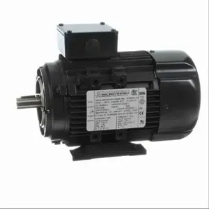 MARATHON MOTORS 080T17FH15414 Metric Motor, Totally Enclosed Fan-Cooled, Face/Base Mount, 1 HP, 230/460V AC | CT2FWC 53UF66