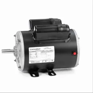 LEESON 5KCR48UN2653Y Air Compressor Motor, Capacitor Start, 3 HP, 3450 RPM, 230V AC | CH9NVL 61KN14