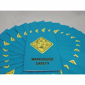 MARCOM B0002410EM Book/Booklet, Warehouse Safety, One-Page Quiz, English/Spanish, 15 Pack | CT2FXM 49AF15