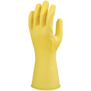 ANSELL G12Y Gloves Natural Rubber 8-1/2 PR | AF9DEF 29UU34