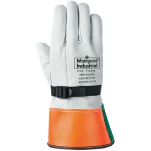 ANSELL HIGH-VOL GOAT Electric Glove Protector Gray Size 10 PR | AB7ZFN 24TM68