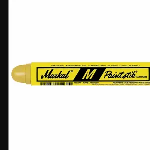 MARKAL 81921G Paint Crayon 11/16 Inch Yellow Pk 12 | AF7ZRZ 23YU04