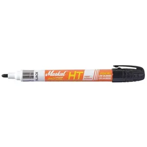 MARKAL 97303 Paint Marker Black 1/8 In Tip | AG4LCR 34FY03