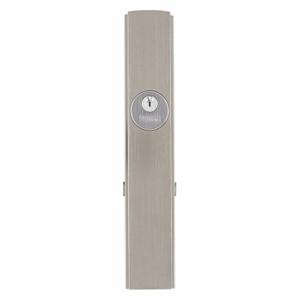 MARKS USA M9901 26D Exit Device Trim, Flat Plate, 1, Satin Chrome, Fire Rated, M9900 | CT2GHA 54YL06