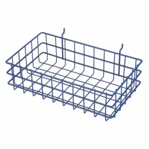 MARLIN STEEL WIRE PRODUCTS 923-07 Storage Basket, Rack Basket, Steel, PoWidther Coated, 6 qt Storage Capacity | CT2GKL 52JA85