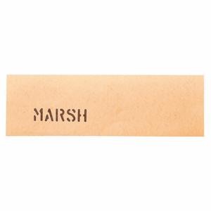 MARSH OBC15-7X24-50 Schablonen-Öltafeln, flach, 7 Zoll Gesamtbreite, 24 Zoll Gesamtlänge | CT2GNJ 48RD16