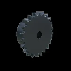 MARTIN SPROCKET 06B23 Roller Chain Sprocket, 23 Teeth, 69.951 mm Pitch Dia., 75.507 mm O.D., Steel | AL6AGL