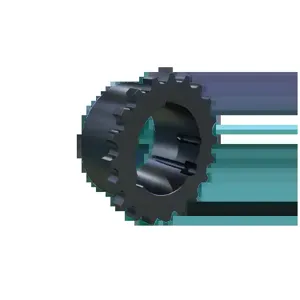 MARTIN SPROCKET 10020TBF Coupling, 20 Teeth, 8.260 Inch Outside Dia., Bushed, Steel | AK3WKH