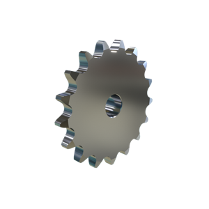 MARTIN SPROCKET 100B17SS Roller Chain Sprocket, 100 Chain, Stock Bore, 17 Teeth, 6.803 Inch Pitch Dia., SS | BA3LFH