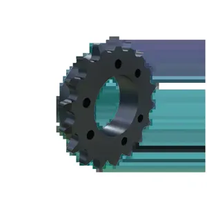 MARTIN SPROCKET 100E18 Roller Chain Sprocket, Bushed QD, 100 Chain, 18 Teeth, 7.839 Inch Outside Dia., Steel | AJ9AHL