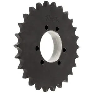 MARTIN SPROCKET 100E42 Roller Chain Sprocket, Bushed QD, 100 Chain, 42 Teeth, 17.430 Inch Outside Dia., Steel | AJ9ALB