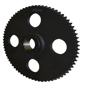 MARTIN SPROCKET 100E54 Roller Chain Sprocket, Bushed QD, 100 Chain, 54 Teeth, 22.212 Inch Outside Dia., Steel | AJ9ALH