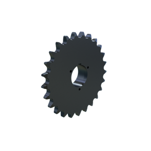 MARTIN SPROCKET 100Q25H Roller Chain Sprocket, 100 Chain, Bushed MST, 25 Teeth, 9.973 Inch Pitch Dia., Steel | AL4WZR