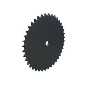 MARTIN SPROCKET 10A40 Kettenrad, 10B-1 Kette, 40 Zähne, 202.335 mm Teilungsdurchmesser, 123.147 mm Außendurchmesser, Stahl | BA7PLT