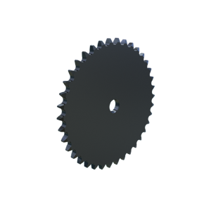 MARTIN SPROCKET 12A38 Kettenrad, 12B-1 Kette, 38 Zähne, 230.687 mm Teilungsdurchmesser, 242.435 mm Außendurchmesser, Stahl | AJ9NAD