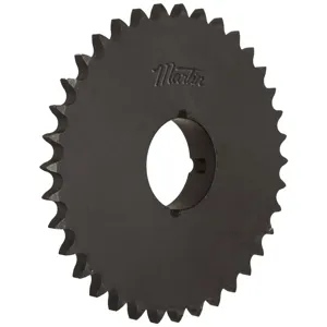 MARTIN SPROCKET 60BTB27 Sprocket, Taper, 60 Chain, 27 Teeth, 6.460 Inch Pitch Dia., 6.867 Inch O.D., Steel | AJ9CLT