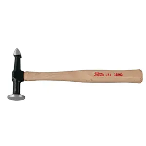 MARTIN SPROCKET 168HC High Crown Cross Peen Finishing Hammer, Wood Handle, Steel | BC7XDR