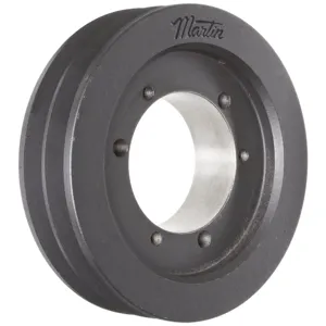 MARTIN SPROCKET 2 5V 440 SH Sheave, QD Bushing, 4.4 Inch Outside Dia., 2 Groove, 4.3 Inch Pitch Dia., Cast Iron | AK6HYK