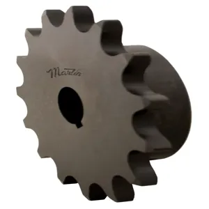 MARTIN SPROCKET 2042B17 Sprocket, 2042 Chain, 17 Teeth, 5.442 Inch Pitch Dia., 5.950 Inch O.D., Steel | AJ9FQB