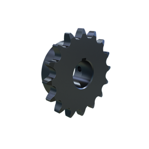 MARTIN SPROCKET 40BS16HT 7/8 Roller Chain Sprocket, 0.875 Inch Bore, 2.814 Inch Outside Dia. Steel, Hardened | AJ9GZA