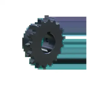 MARTIN SPROCKET 40BS17HT 1 1/8 Roller Chain Sprocket, 1.125 Inch Bore, 2.975 Inch Outside Dia. Steel, Hardened | AJ9LLR