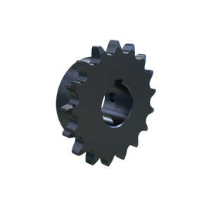 MARTIN SPROCKET 40BS17HT 1 Roller Chain Sprocket, 1 Inch Bore, 2.975 Inch Outside Dia. Steel, Hardened | AJ9GZR