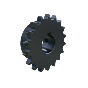 MARTIN SPROCKET 40BS18 1 Roller Chain Sprocket, 40 Chain No., 1 Inch Bore, 3.136 Inch Outside Dia. Steel | AJ8WAY